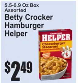 SuperFresh Betty Crocker Hamburger Helper offer