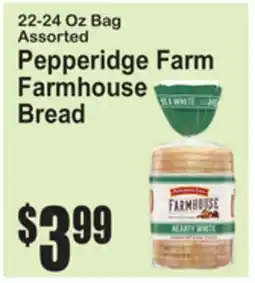 SuperFresh Pepperidge Farm Farmhouse Bread offer