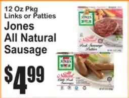 SuperFresh Jones All Natural Sausage offer