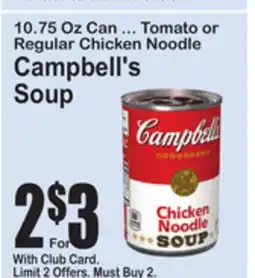SuperFresh Campbell's Soup offer