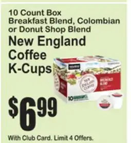 SuperFresh New England Coffee K-Cups offer