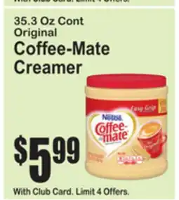 SuperFresh Coffee-Mate Creamer offer