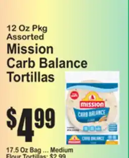 SuperFresh Mission Carb Balance Tortillas offer