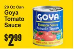 SuperFresh 29 Oz Can Goya Tomato Sauce offer