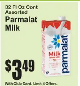 SuperFresh Parmalat Milk offer