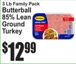SuperFresh Butterball 85% Lean Ground Turkey offer