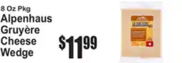 SuperFresh Alpenhaus Gruyère Cheese Wedge offer