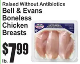 SuperFresh Bell & Evans Boneless Chicken Breasts offer