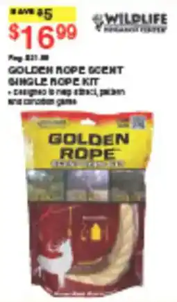 Dunham's Sports Golden Rope Single Rope Kit offer