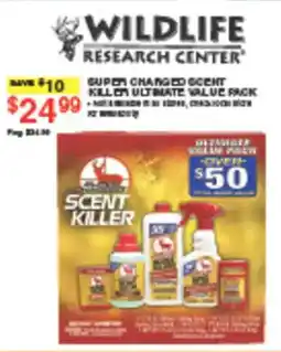 Dunham's Sports Wildlife Research Center Scent Killer offer
