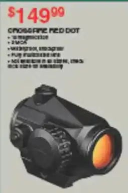 Dunham's Sports Crossfire red dot offer