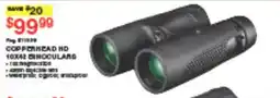 Dunham's Sports Copperhead HD 10x42 Binoculars offer