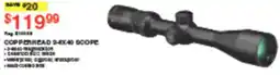 Dunham's Sports Copperhead 3-9x40 Scope offer