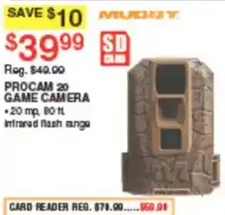Dunham's Sports Muddy procam 20 game camera offer