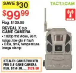 Dunham's Sports Tactacam Reveal X 3.0 Game Camera offer