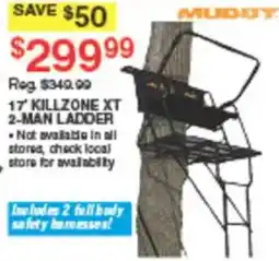 Dunham's Sports Muddy 17' Killzone Xt 2-Man Ladder offer