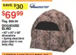 Dunham's Sports Ameristep doghouse blind offer