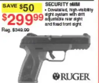 Ruger Security 9mm