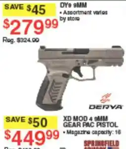 Dunham's Sports Derya 9mm offer