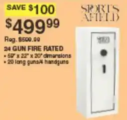 Dunham's Sports Sports Afield 24 Gun Fire Rated Safe offer
