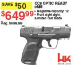 Dunham's Sports HK CC9 optic ready 9mm offer