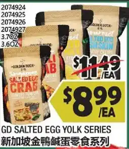 99 Ranch Golden Duck salted egg crab offer