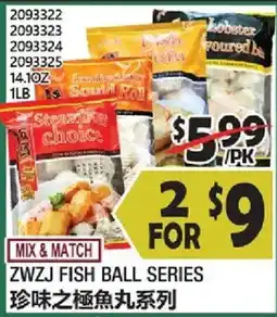 99 Ranch ZWZJ Fish Ball Series offer