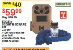 Dunham's Sports Moultrie Edge 3 Scout-N-Scrape Kit offer