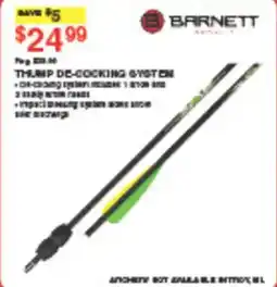 Dunham's Sports Barnett Thump De-Cocking System offer