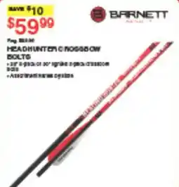 Dunham's Sports Barnett Headhunter Crossbow Bolts offer