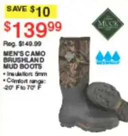 Dunham's Sports Muck Men's Camo Brushland Mud Boots offer