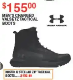 Dunham's Sports Under Armour men's charged valsetz tactical boots offer