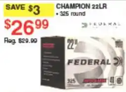 Dunham's Sports Federal Champion 22LR offer