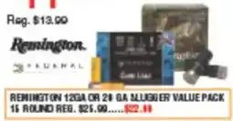Dunham's Sports Remington 12ga or 28 ga slugger value pack offer
