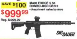 Dunham's Sports M400 forge 5.56 romeo-msr gen 2 offer