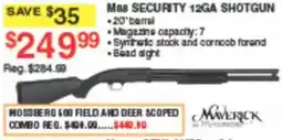 Dunham's Sports Maverick M88 security 12ga shotgun offer