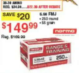 Dunham's Sports Norma 5.56 FMJ offer