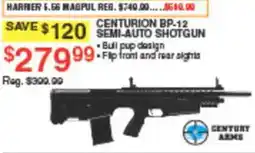 Dunham's Sports Centurion bp-12semi-auto shotgun offer