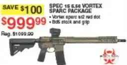 Dunham's Sports Spec 15 5.56 Vortex sparc package offer