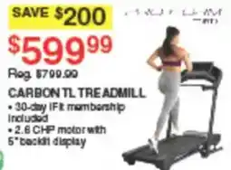 Dunham's Sports Carbon Tl Treadmill offer