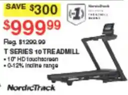 Dunham's Sports NordicTrack T Series 10 Treadmill offer