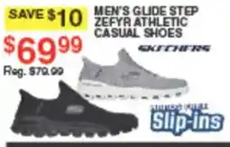 Dunham's Sports Skechers men's glide step zefyr athletic casual shoes offer