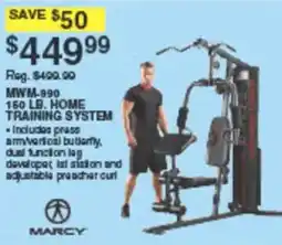 Dunham's Sports Marcy 150 lb. home training system offer