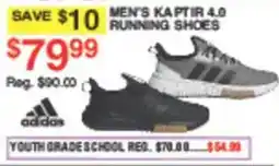 Dunham's Sports Adidas men's kaptir 4.0 running shoes offer