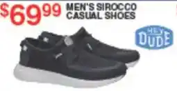 Dunham's Sports Hey Dude Men's Sirocco Casual Shoes offer