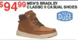 Dunham's Sports Hey Dude Men's Bradley Classic II Casual Shoes offer