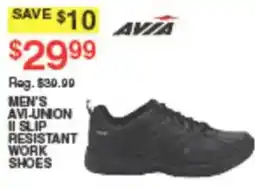 Dunham's Sports Avia men's avi-union ii slip resistant work shoes offer