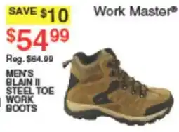 Dunham's Sports Work Master Men's Blain II Steel Toe Work Boots offer