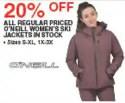Dunham's Sports O'neill women's ski jackets offer