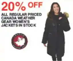 Dunham's Sports Canada Weather Gear Women's Jackets offer